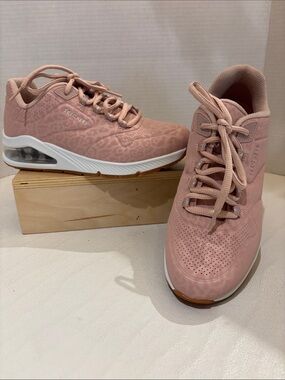Skechers Women's Blush Pink Air-Cushioned Sneakers